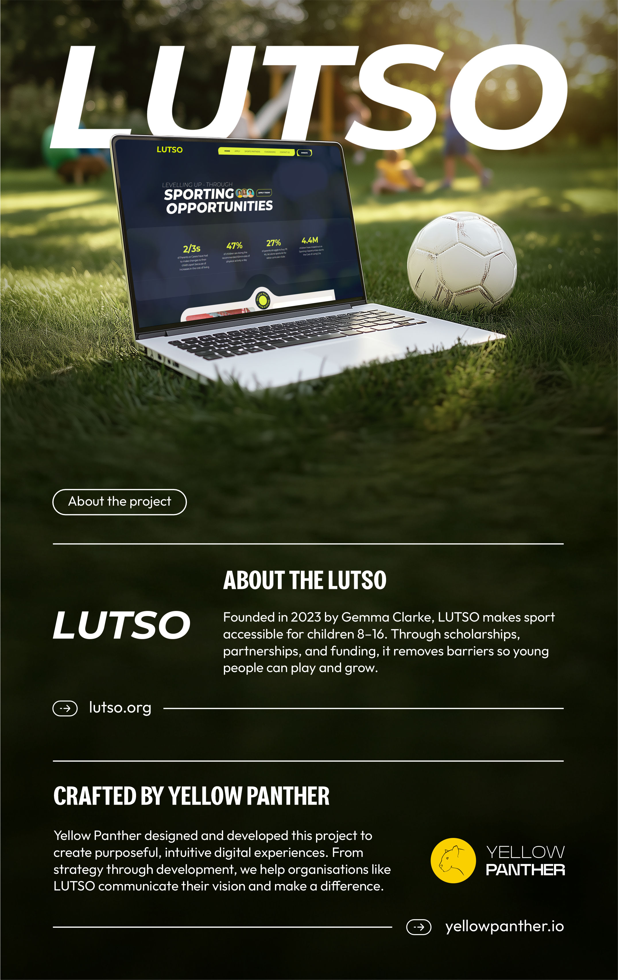 Lutso branding graphic design logo mobile mobile app design responsive ui ux web design website website design