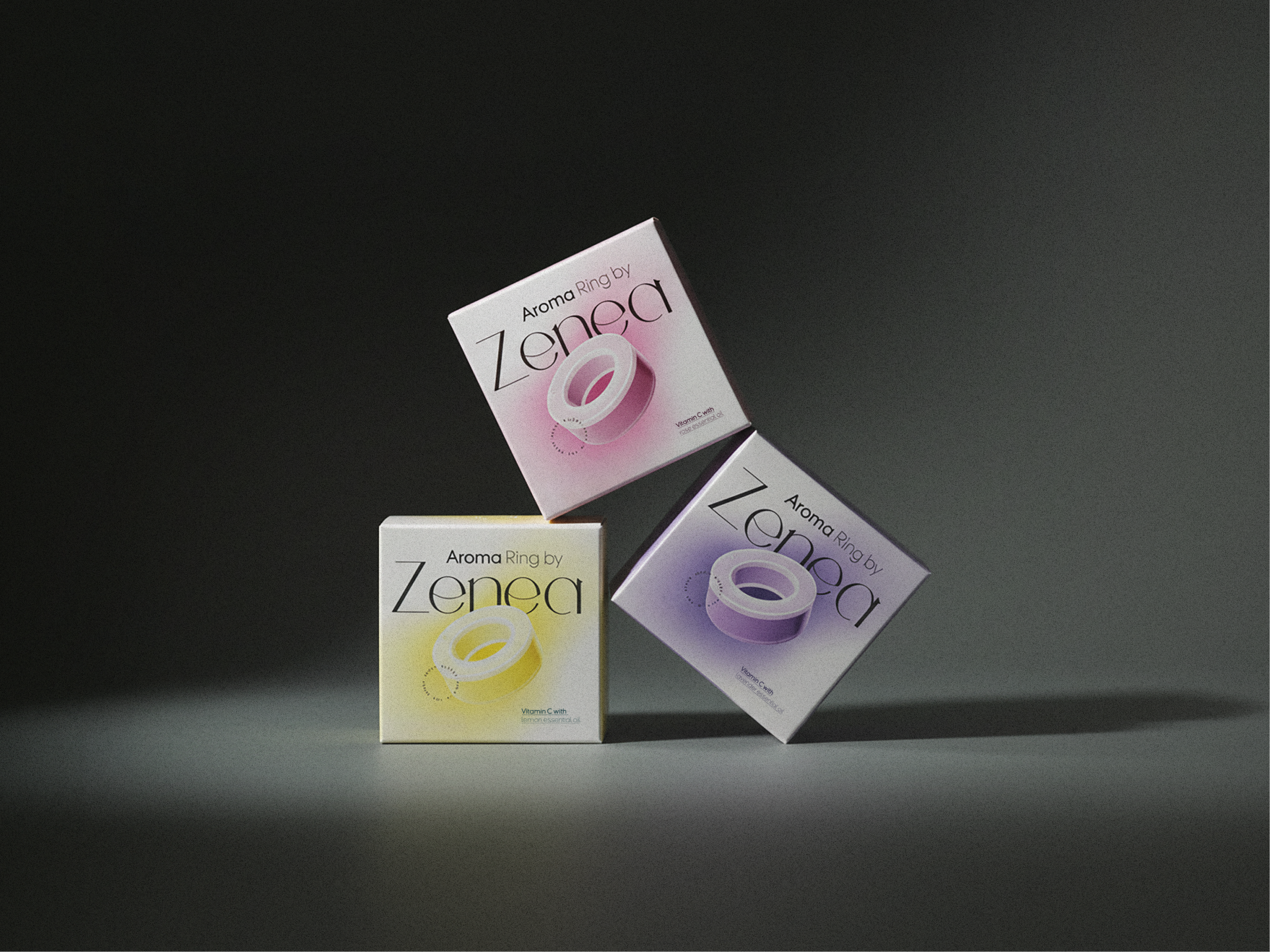 Zenea / Aroma Ring / Package Design