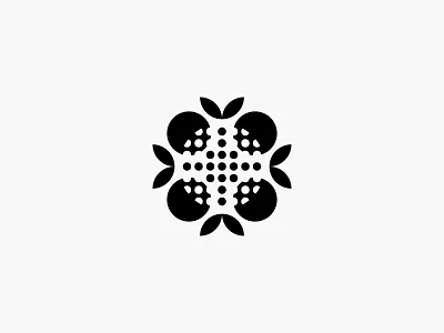 Blueberry blueberry food fruit logo modern