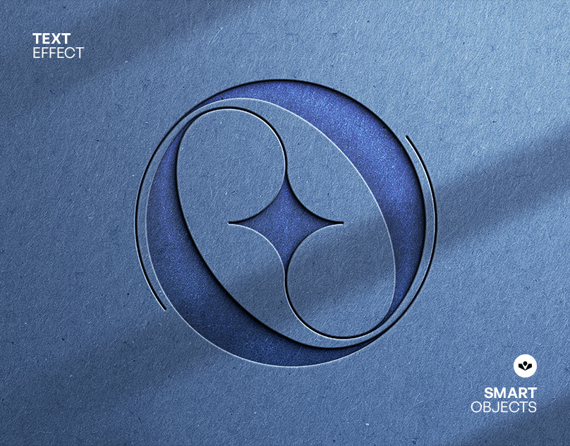 Debossed Concrete Logo Mockup concrete debossed design effect graphic design logo mockup photoshop solasome