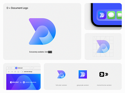D / Document — Exclusive Logo Mark