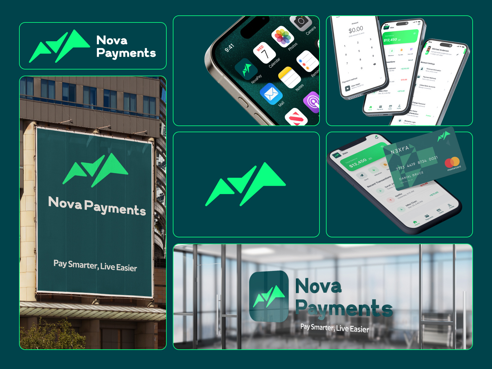 Example of Full Logo & Brand Identity & UI Bundle