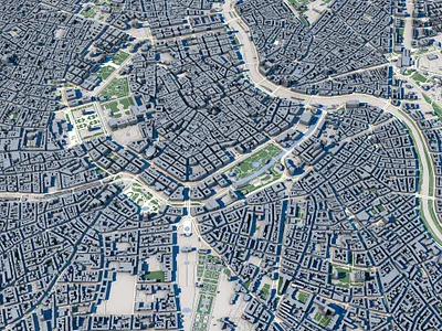 Vienna City, Austria — Real-World 3D City Model 3d 3d city 3d modeling 3d render architectural visualization architecture city environment city model cityscape digital twin environment environment art environment design game asset geospatial map terrain urban urban design visualization