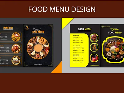 Modern Restaurant Food Menu Design branding concept art creative design design flyer design food menu graphic design menu card restaurantdesign vector