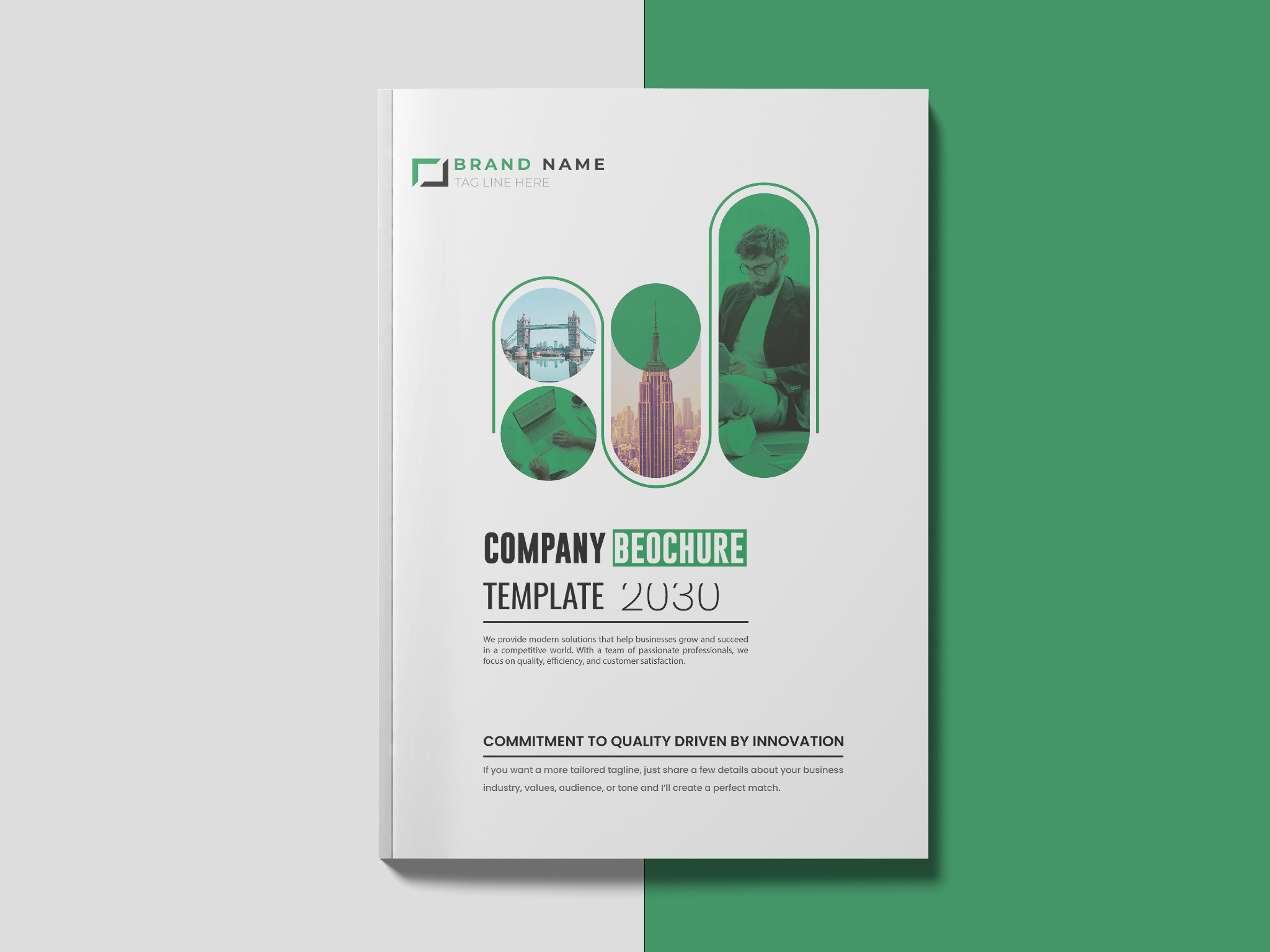 Company Brochure Template by SK Exclusive on Dribbble