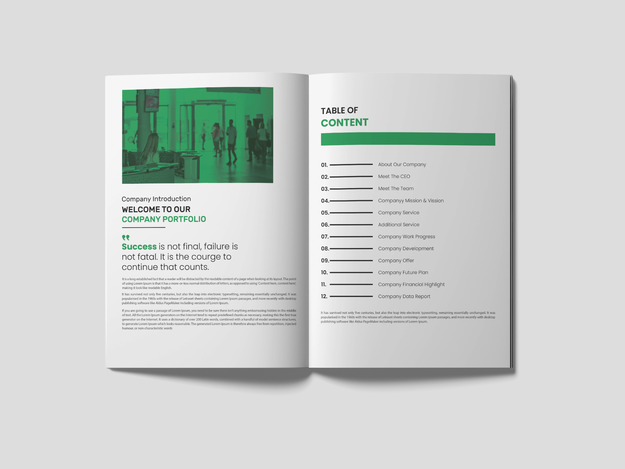 Company Brochure Template by SK Exclusive on Dribbble