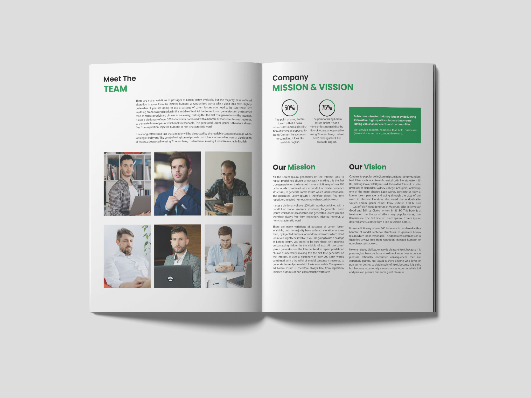 Company Brochure Template by SK Exclusive on Dribbble