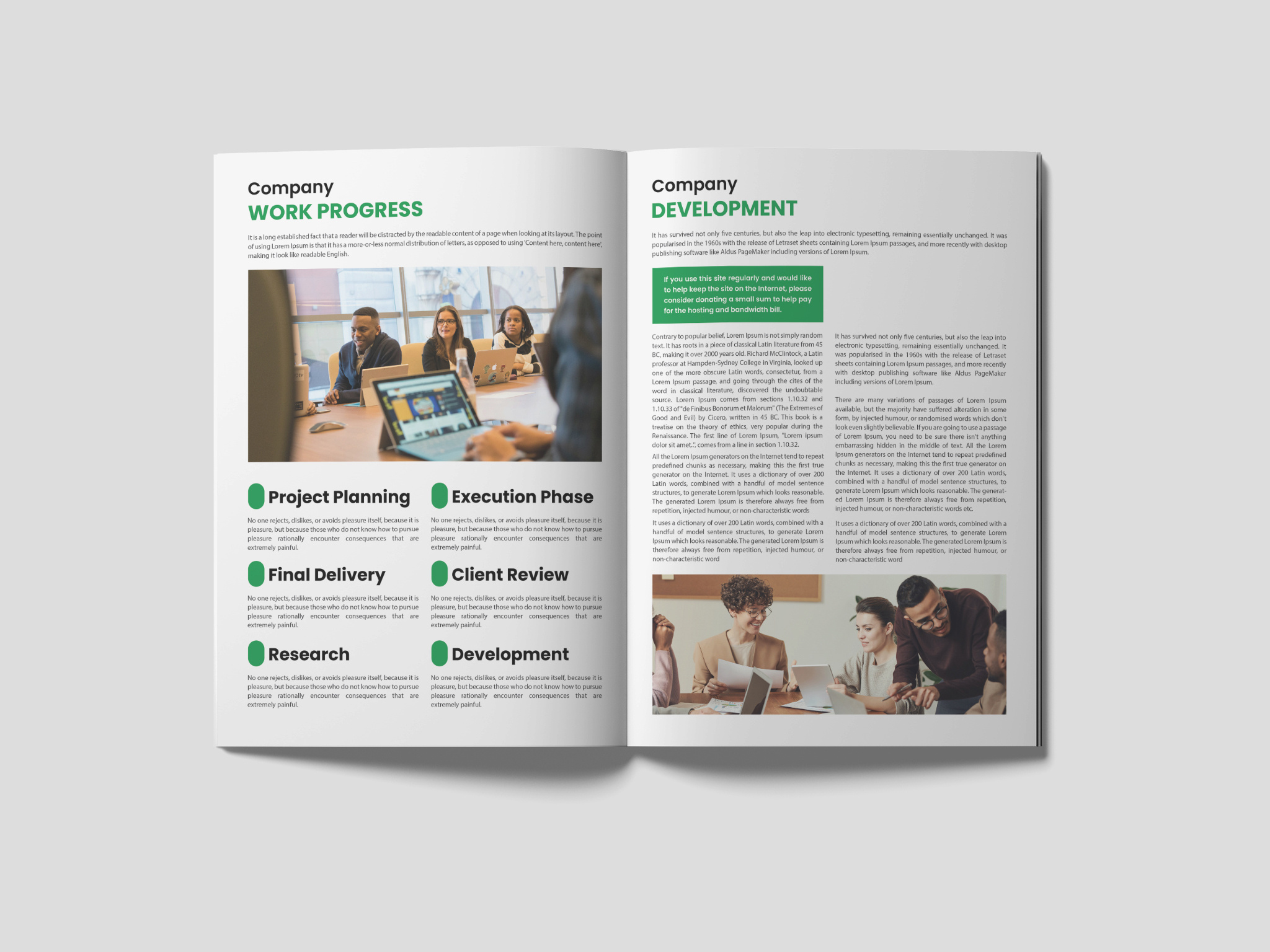 Company Brochure Template by SK Exclusive on Dribbble