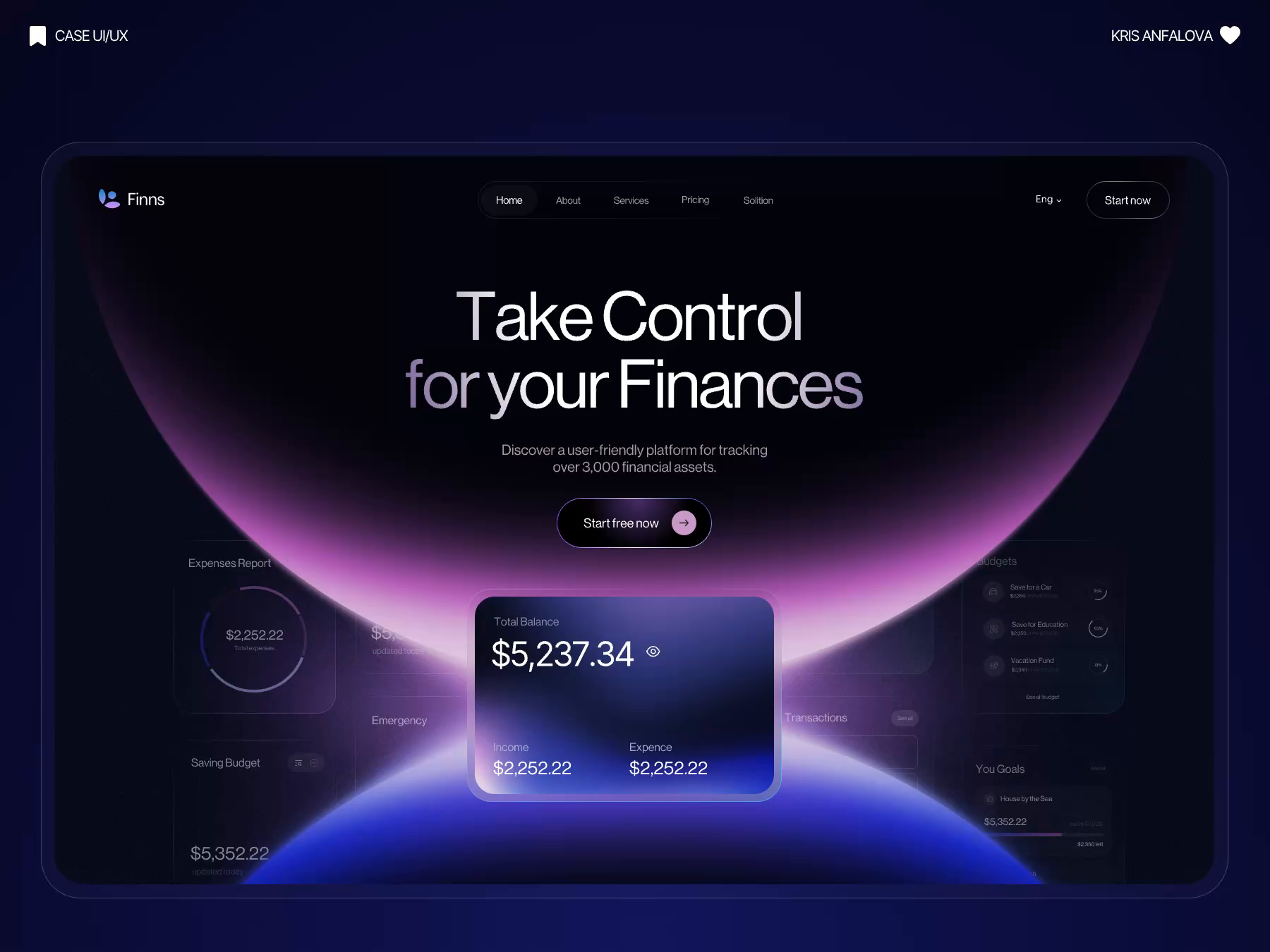 Example of UI Design Concept 