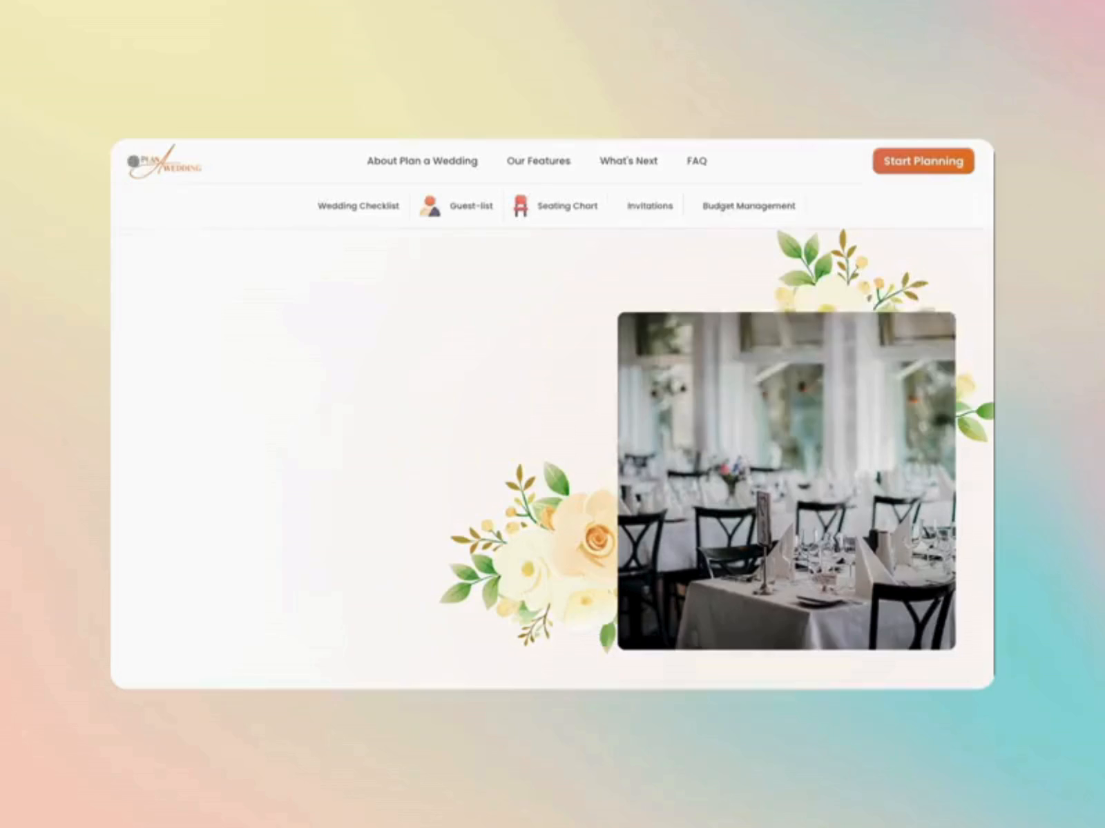 SAAS Website Landing Page