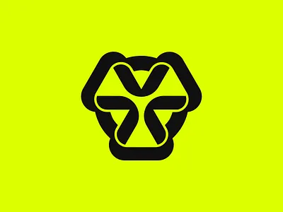 Triple A agi ai branding identity logo mark negative space symbol