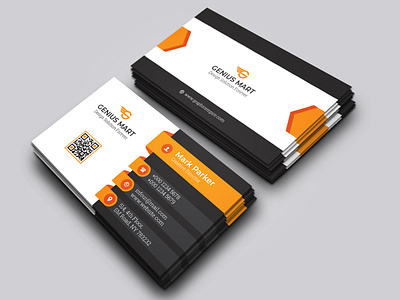 Corporate Business Card branding design graphic design illustration logo