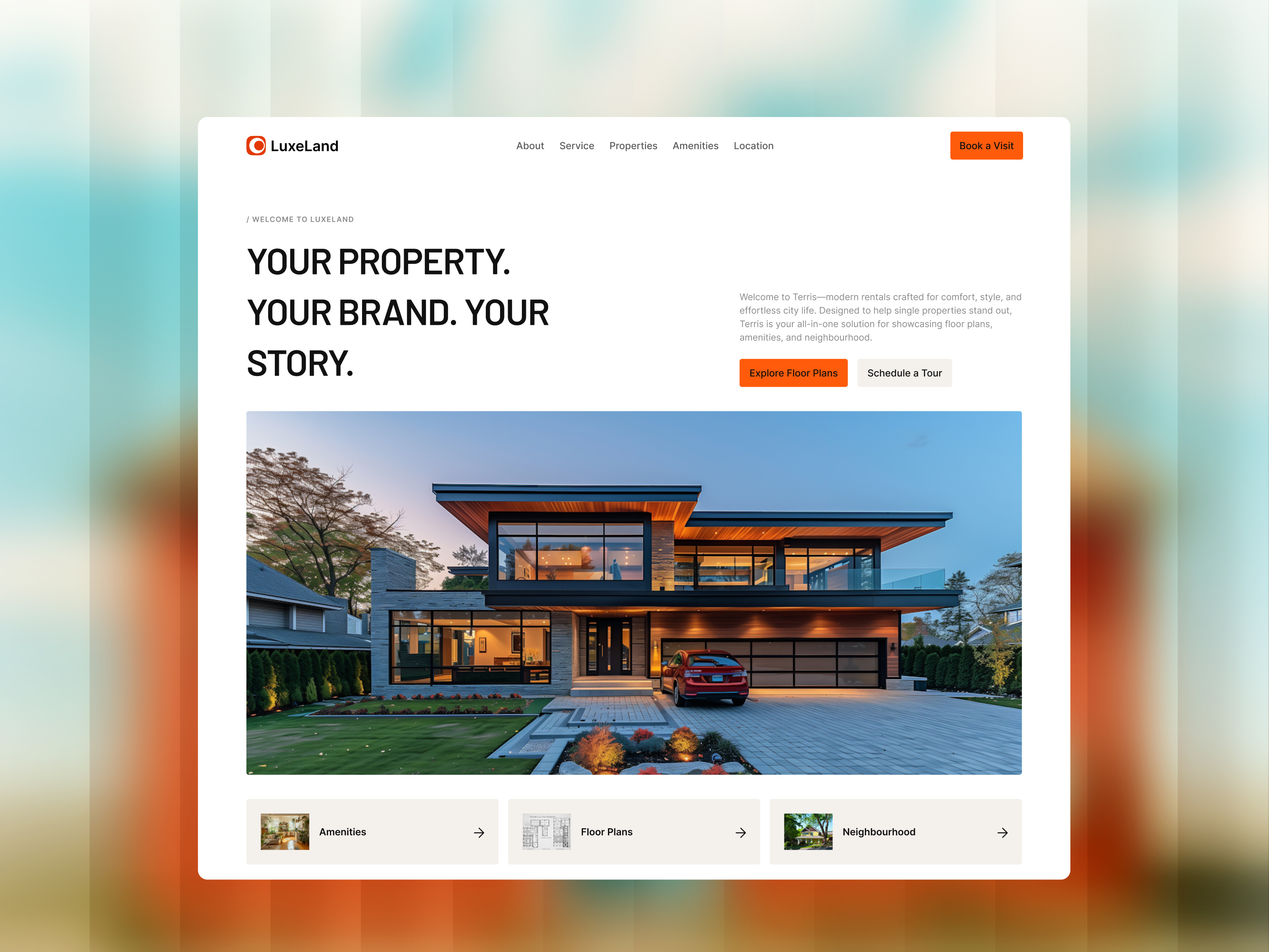 Example of Website And Landing Page Design