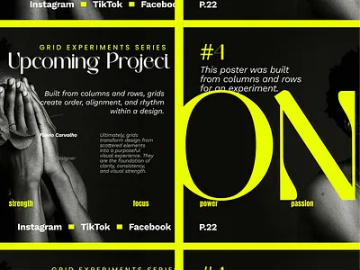 Grid Exploration - 04/08 editorial graphic design grid hero section layout user interface