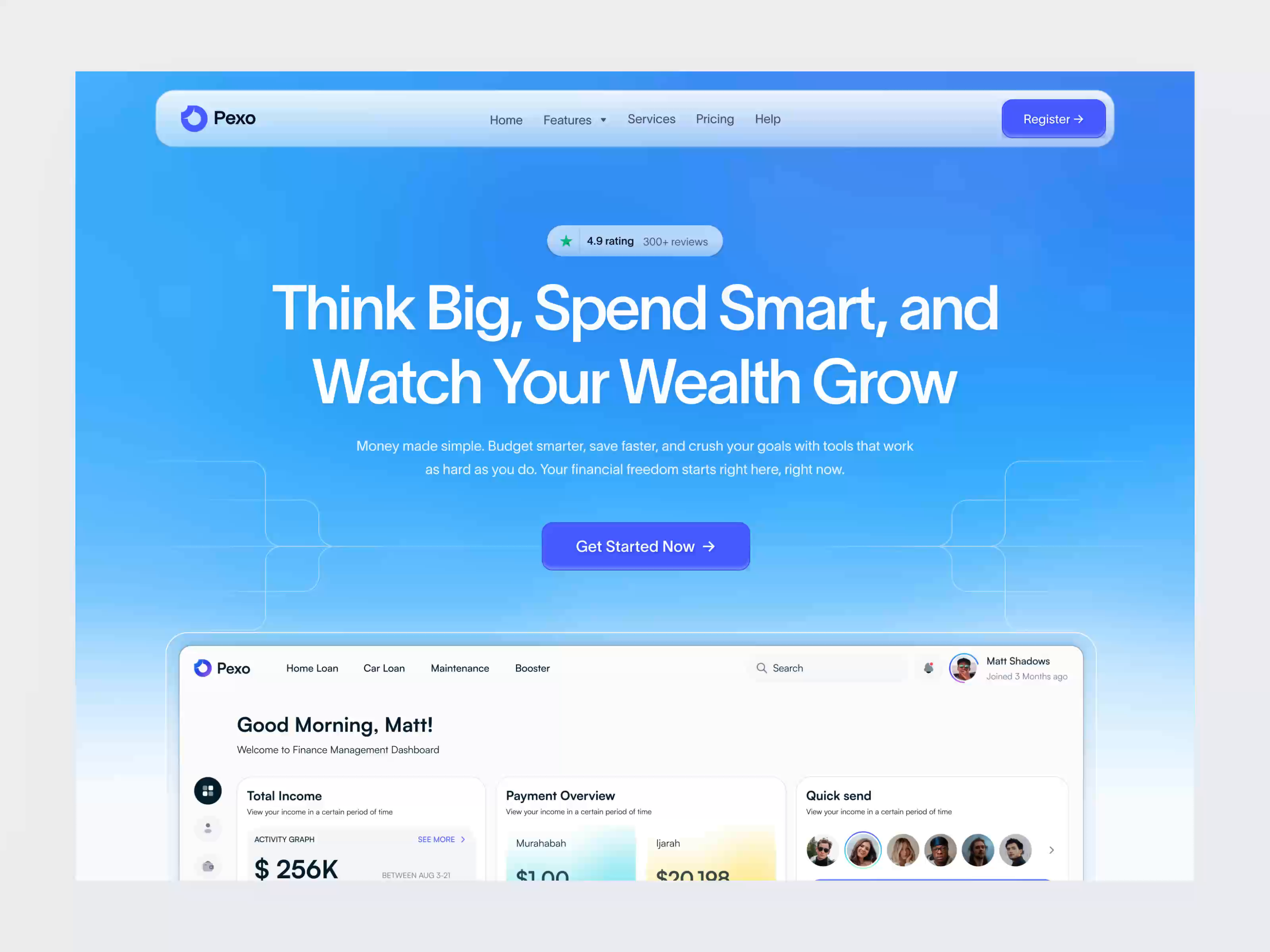 Example of Website Design