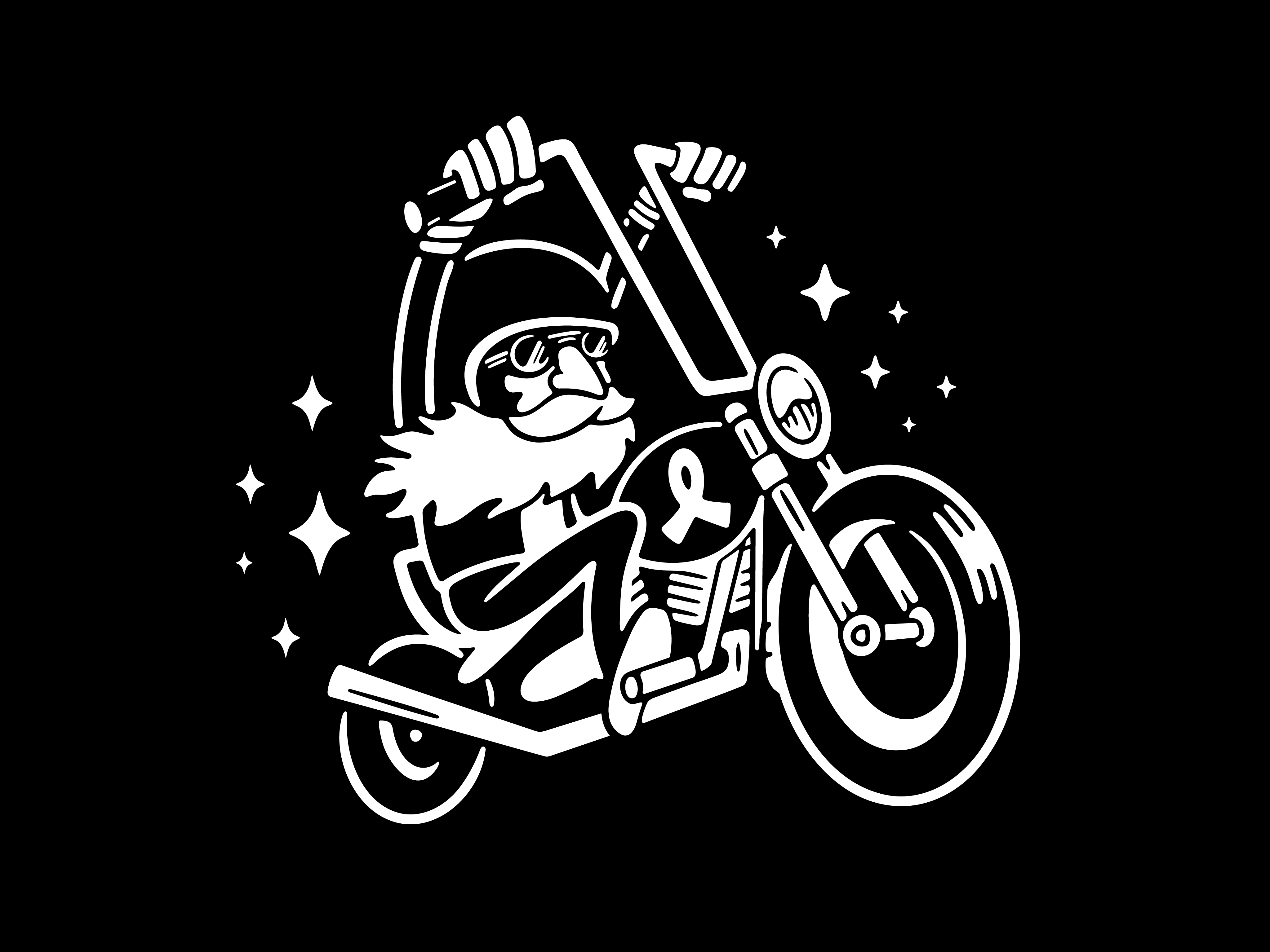 Biker Illustration