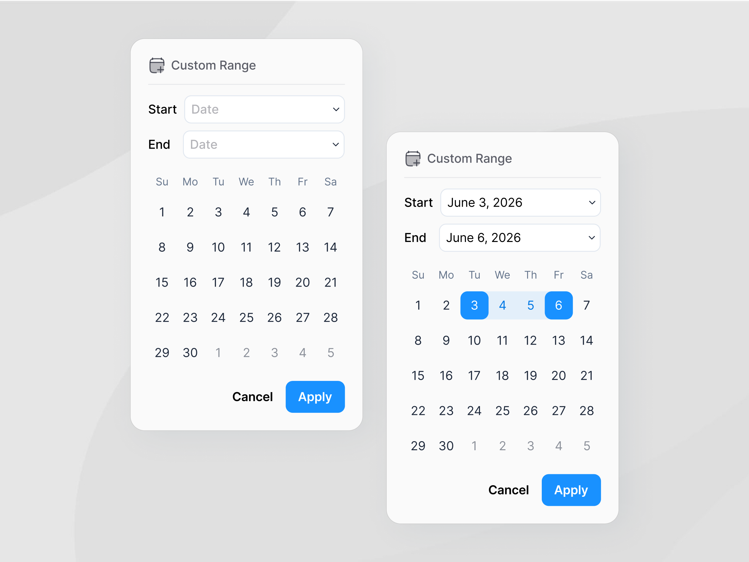 Calendar UI