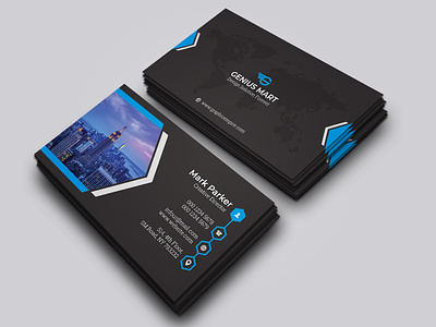 Corporate Business Card branding design graphic design illustration logo