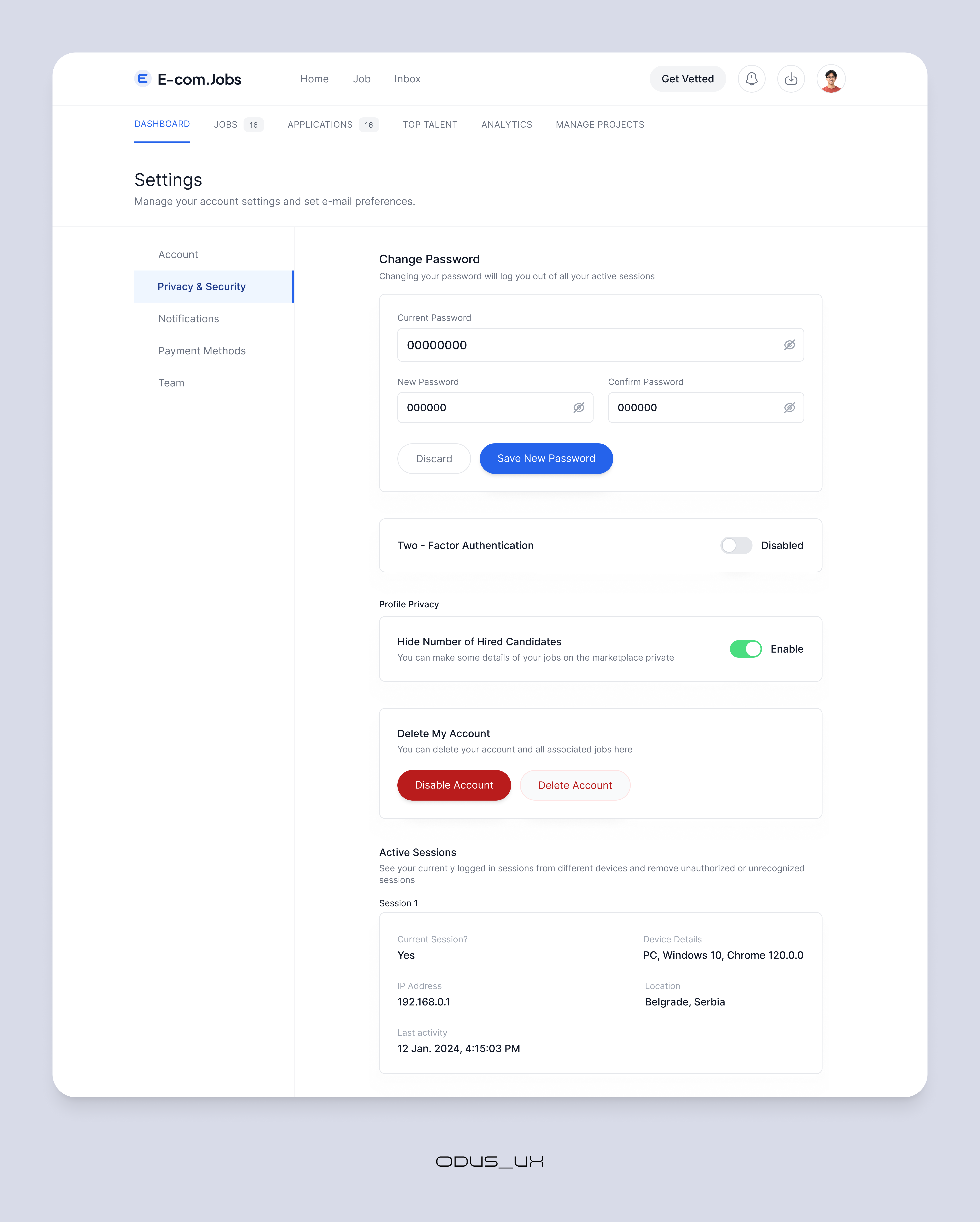 Settings Modal branding challenge design illustration learning splash screen trends ui ux