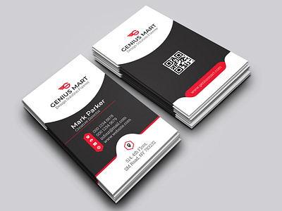 Corporate Business Card branding design graphic design illustration logo