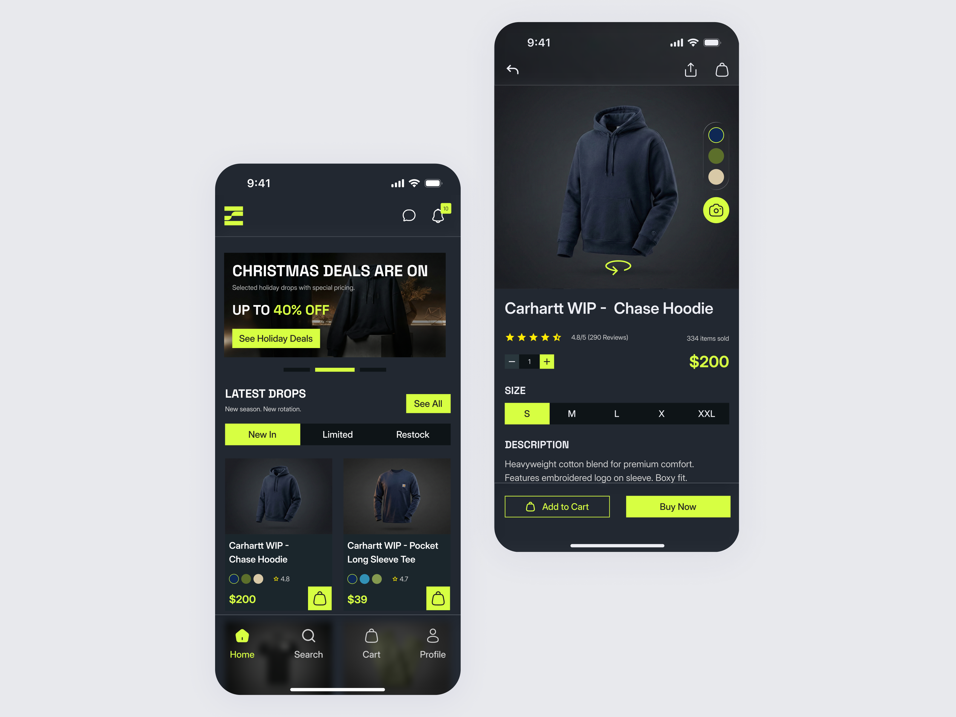 Example of 4 Screen Mobile App Trial