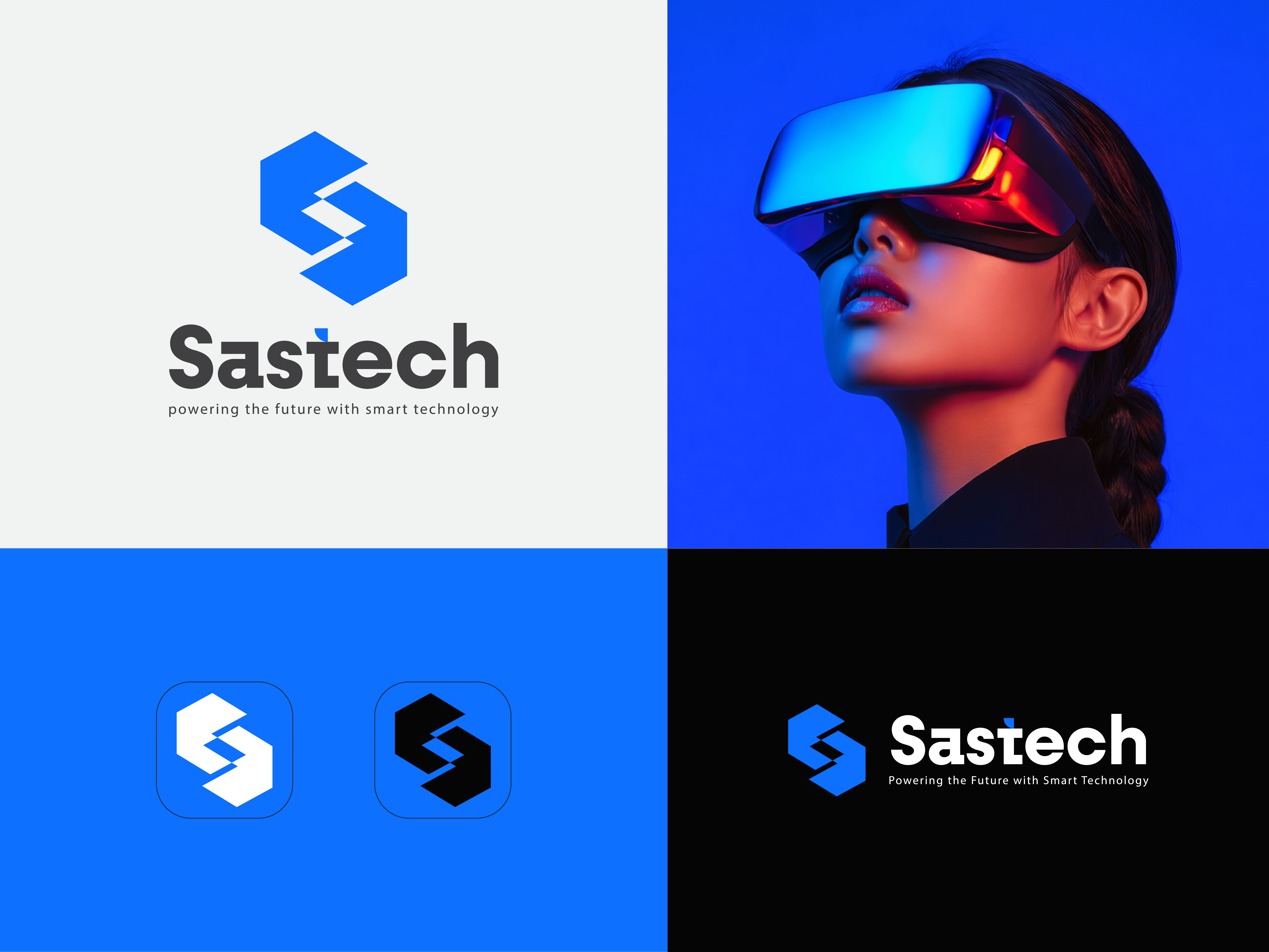 S letter logo design