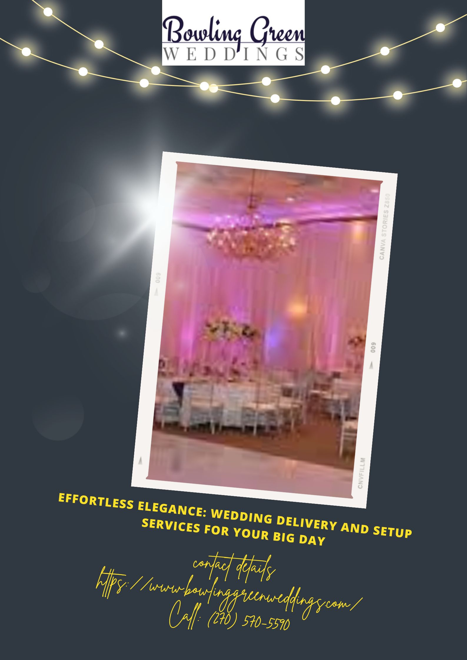 Effortless Elegance Wedding Delivery and Setup Services for You by