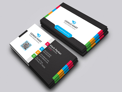 Corporate Business Card branding design graphic design illustration logo