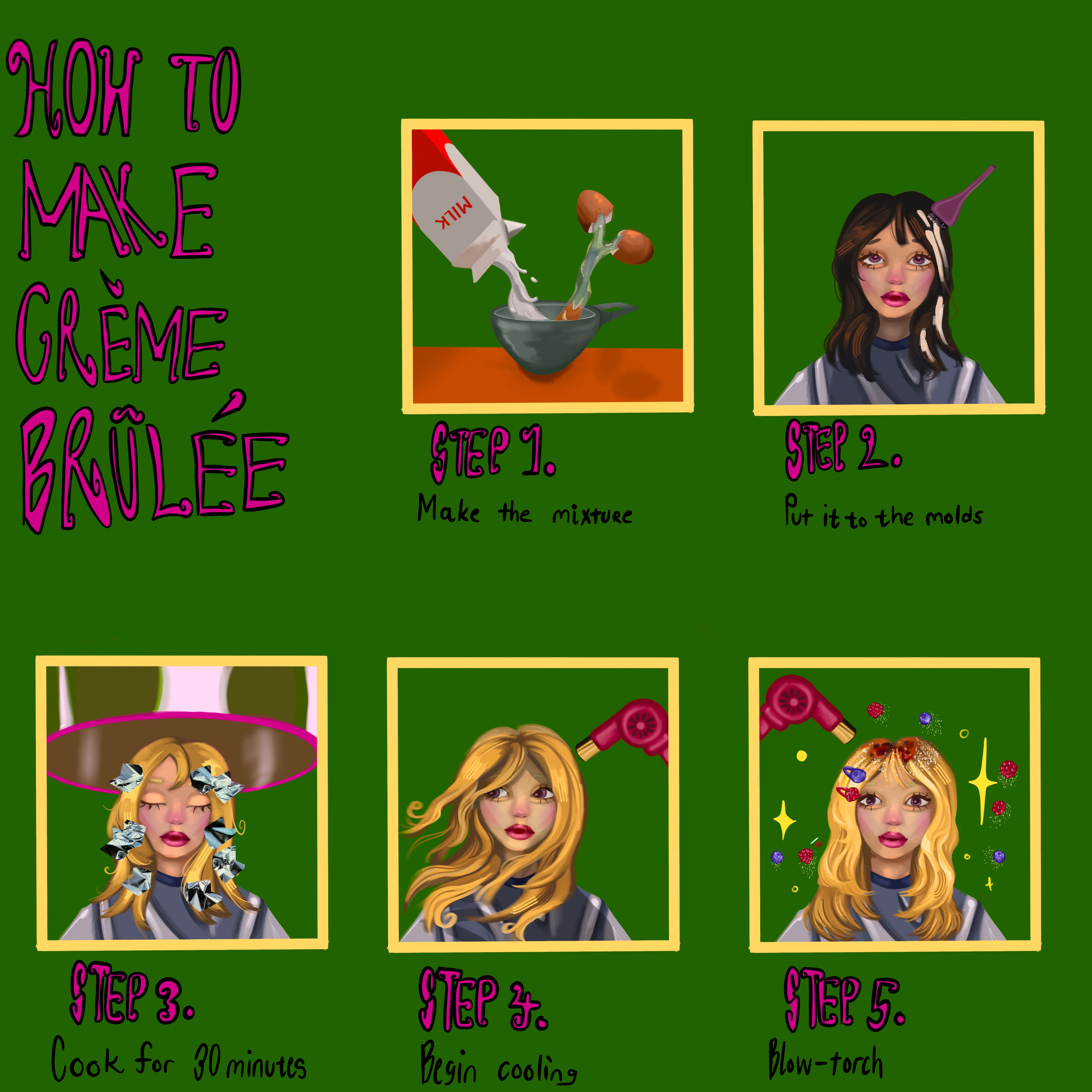 How to make creme brulee