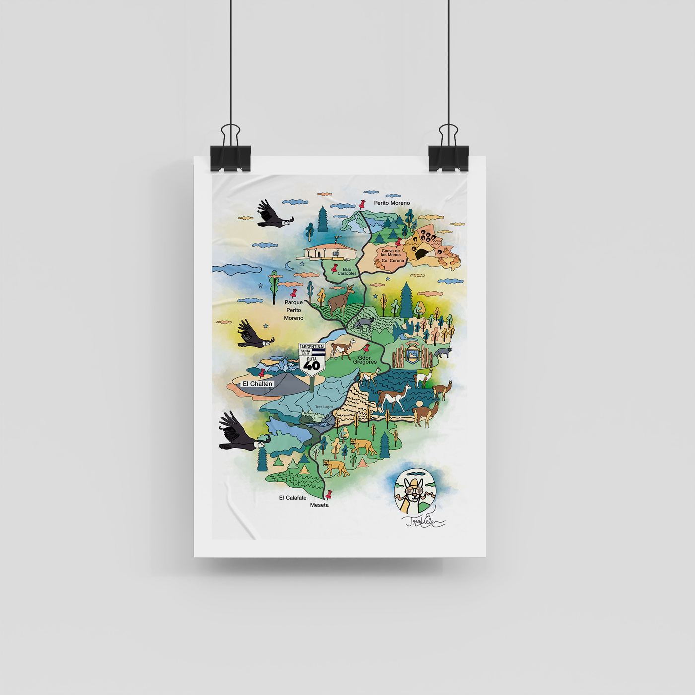 Art Map abstract art art branding concept art contemporary art creative artwork design flat graphic design illustration map symbolic design urban vector visual storytelling