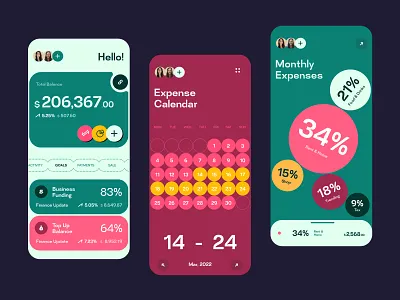 Finance service - Mobile app app app design bank bank app banking finance finance app fintech fintech app mobile app mobile app design mobile design mobile ui