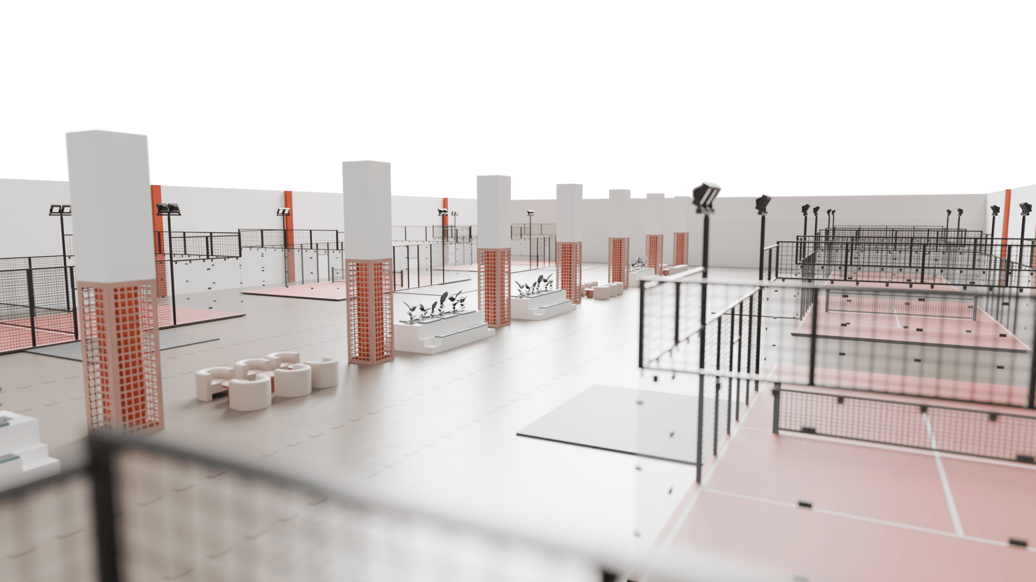 Interactive 3D Padel court 3d interactive padel