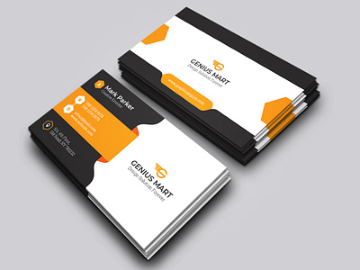 Corporate Business Card branding design graphic design illustration logo