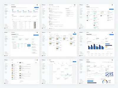 Mortgage CRM crm interface mortgage product service startup ui ux web
