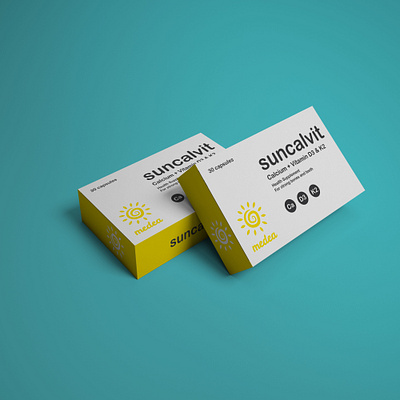 Vitamin box design box branding design graphic design package vector