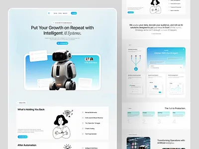 AI Agency Website ✦ Autopilot agency landing page ai ai agent ai automation ai design ai landing page ai landing page design ai saas ai website artificial intelligence automation platform b2b creative agency design agency website digital marketing agency homepage marketing marketing agency saas saas landing page
