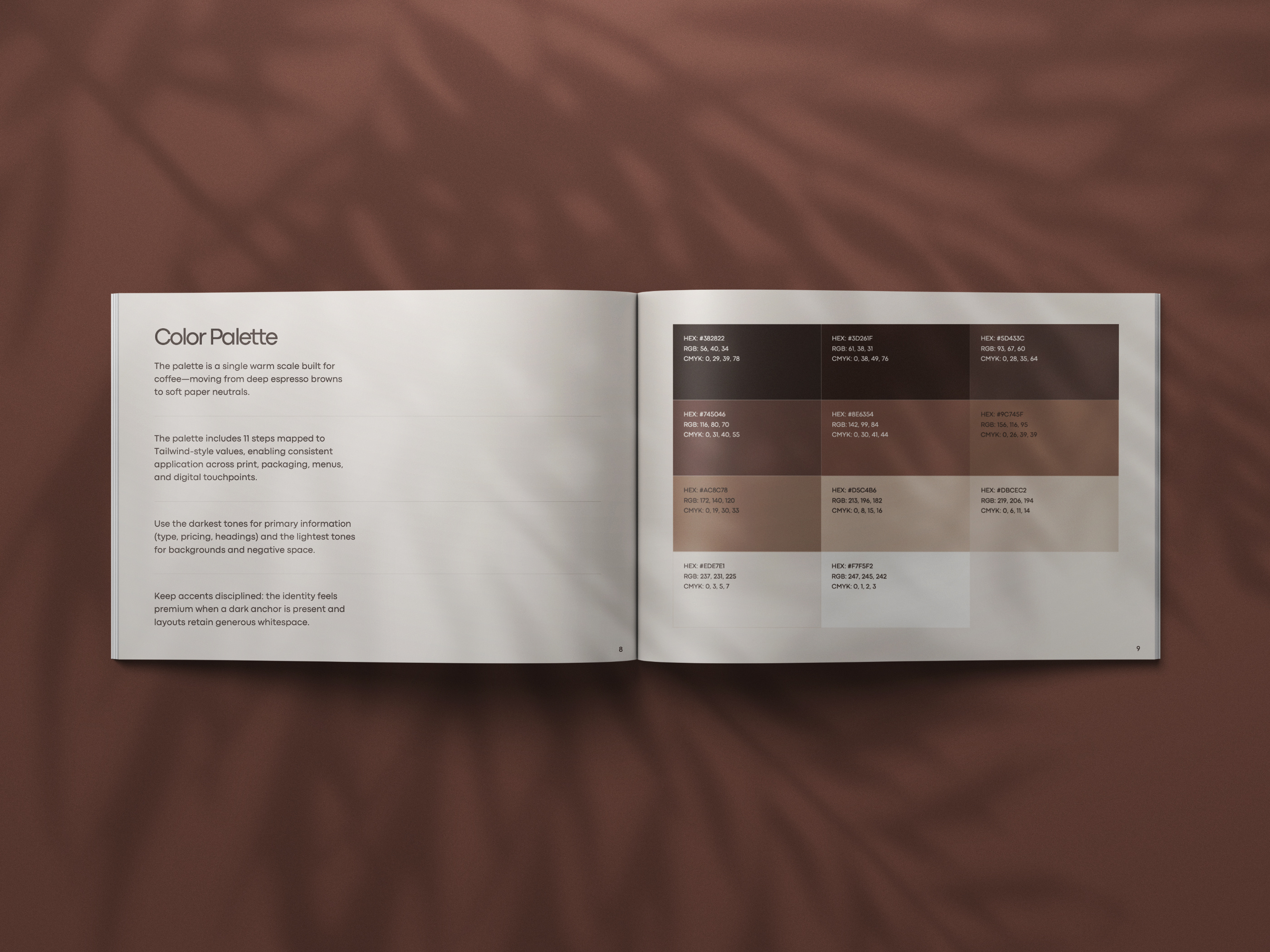 Color Palette for Quiet Luxury Branding
