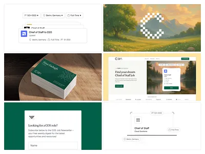 Chief Of Staff | Job Board | Branding branding graphic design logo ui
