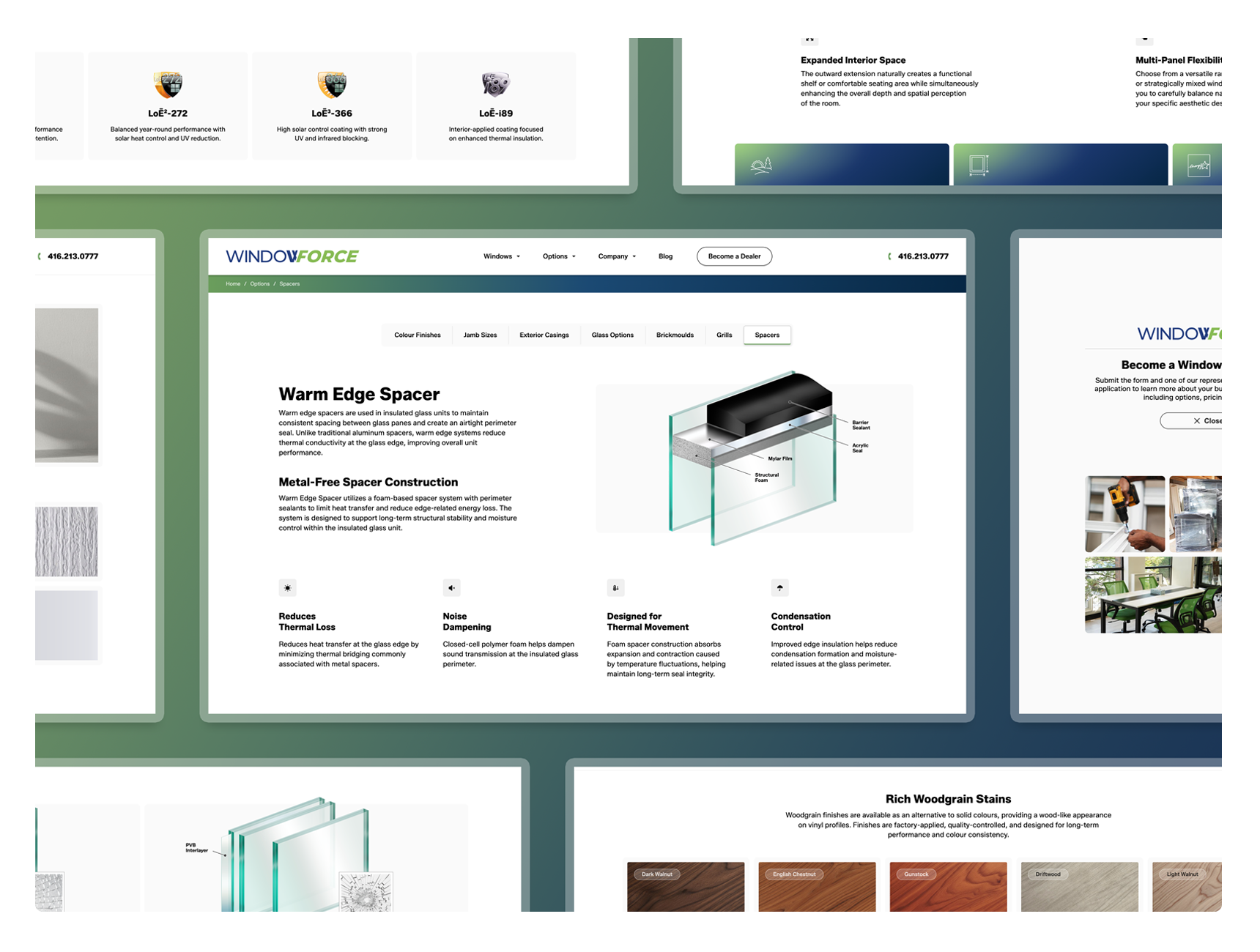 Window Force Web Elements corporate site graphic design illustrations layout responsive site mockups ui ux web design widgets