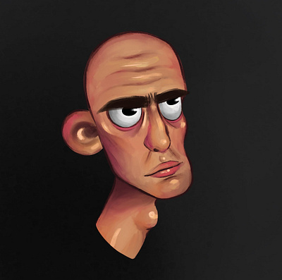 Bad Boy art cartoon draw face guy human ill illustration procreate