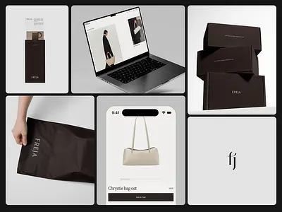 Bag Brand Identity | Freja New York bag brand identity ecommerce logo packaging ui web design
