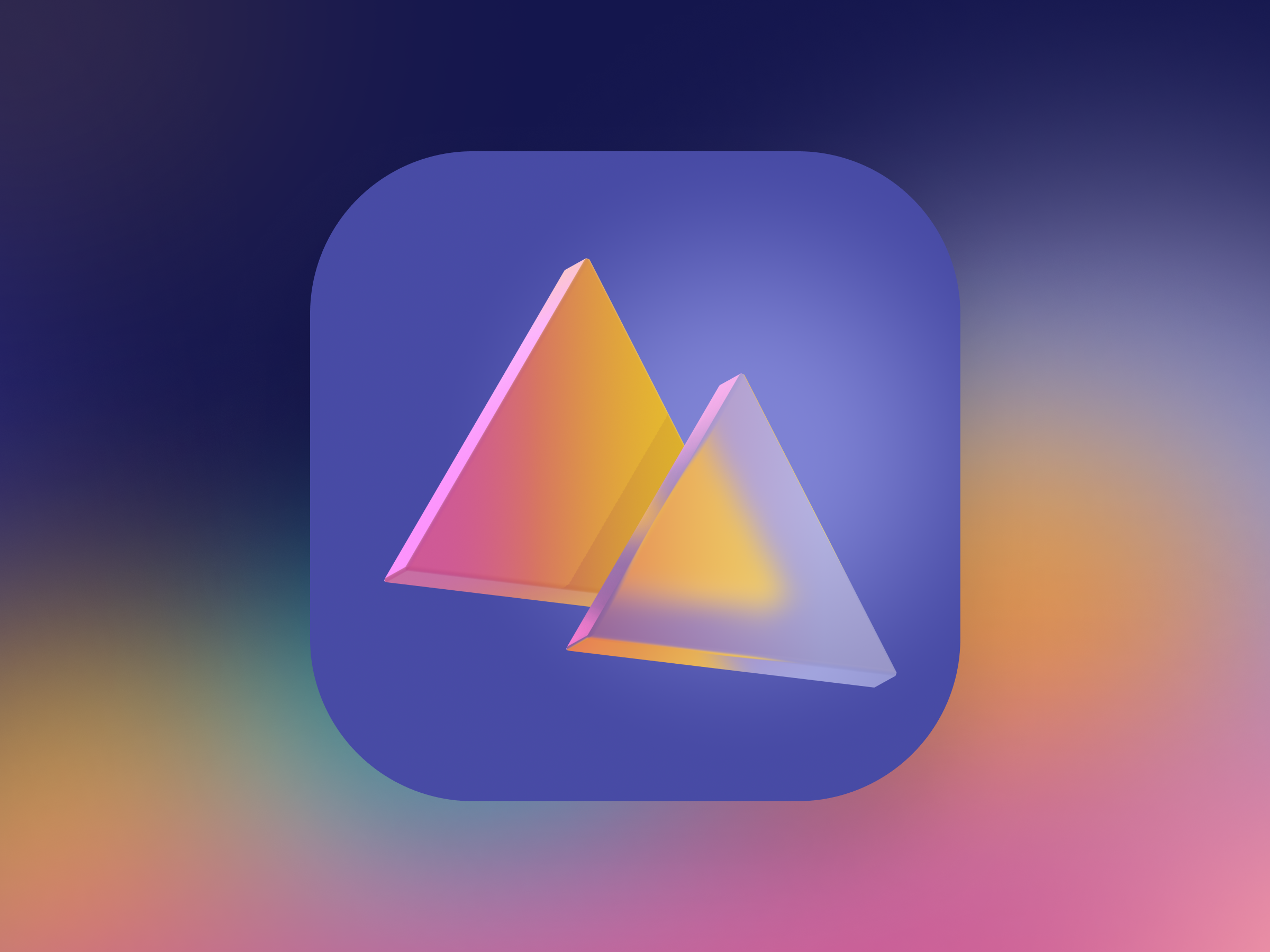 Majik App Icon — Final 3D Liquid Glass (iOS / macOS) 3d 3d icon ai app app branding app icon apple style branding generative ai glassmorphism icon design ios icon liquid glass logo macos icon mobile app product design spline ui design