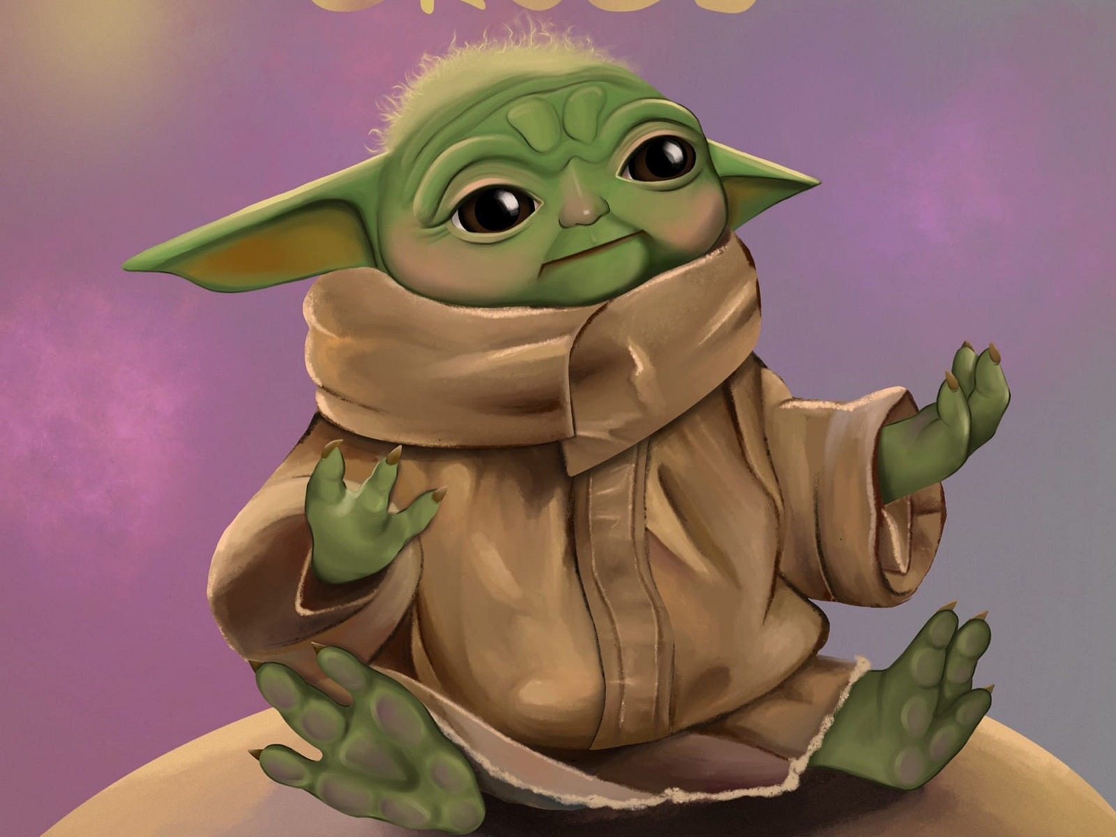 Grogu - little Yoda by Dasha on Dribbble