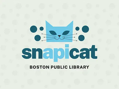 Logo for snapicat software branding design graphic design illustration logo typography