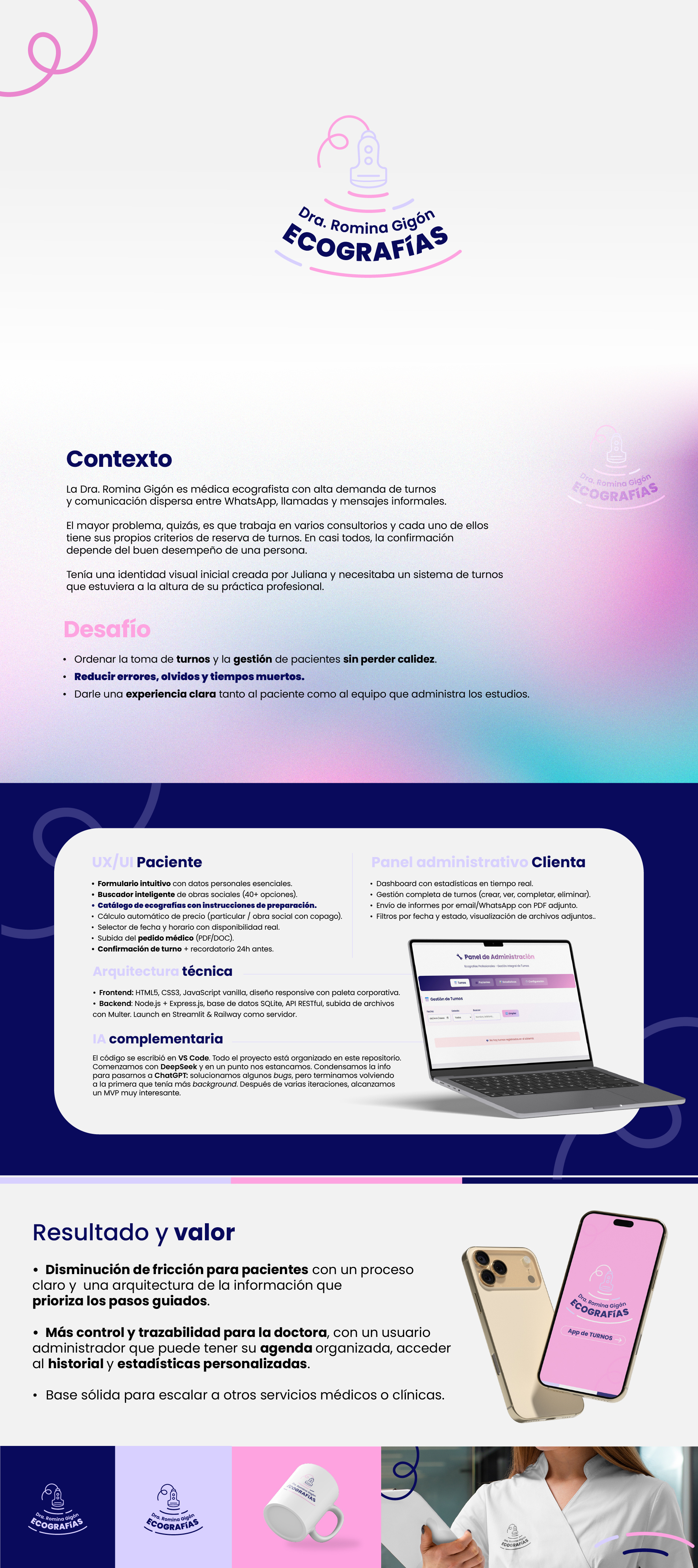 Sistema de turnos | Web app para hacer más eficiente la atención ai app branding graphic design sistema turnos ui ux