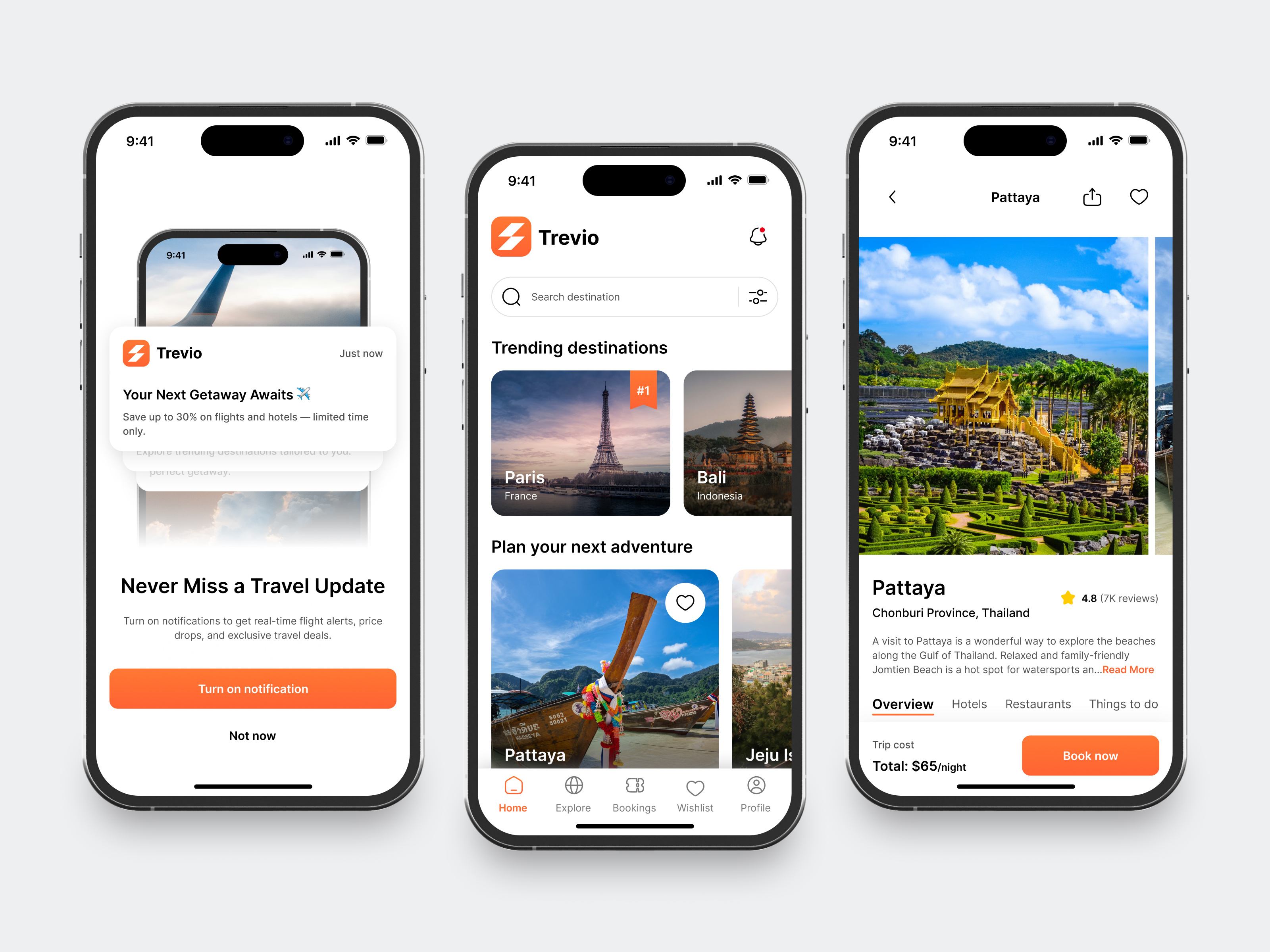 Travel Mobile App Exploration