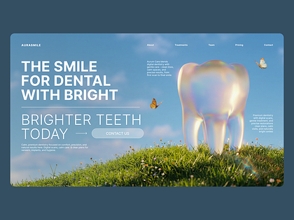 Website design for dental studio