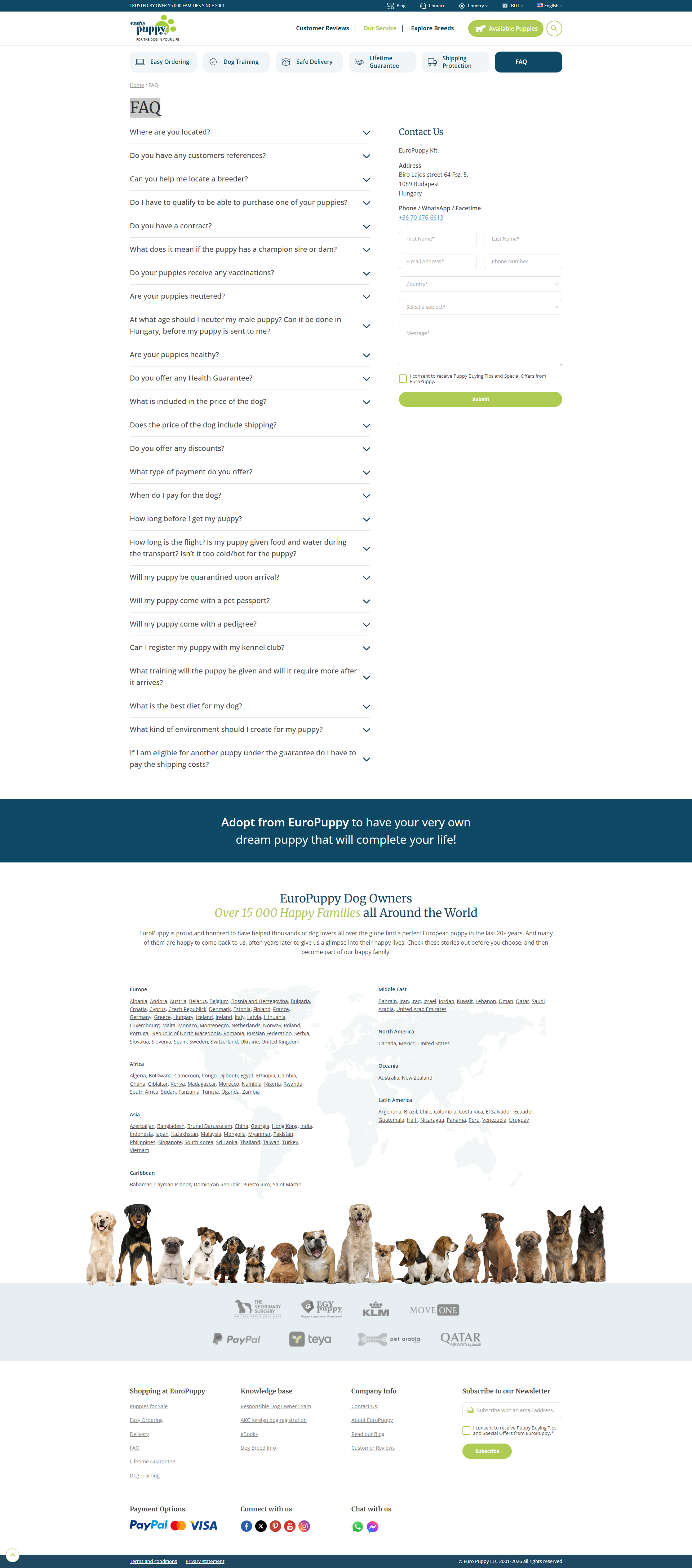 Example of Modern Website Design & Development