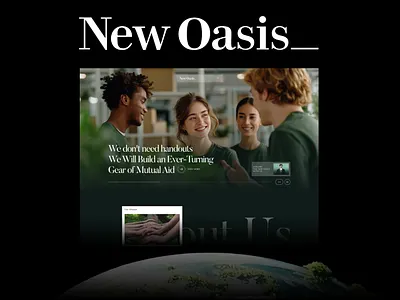 NEW OASIS — Governance Structured as Design authority structure board governance corporate governance digital identity governance website information architecture institutional design minimal web design structured layout sumaart typography system ui design website design 素马设计