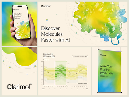 Clarimol® – Visual Identity for AI-Powered Biotech Platform